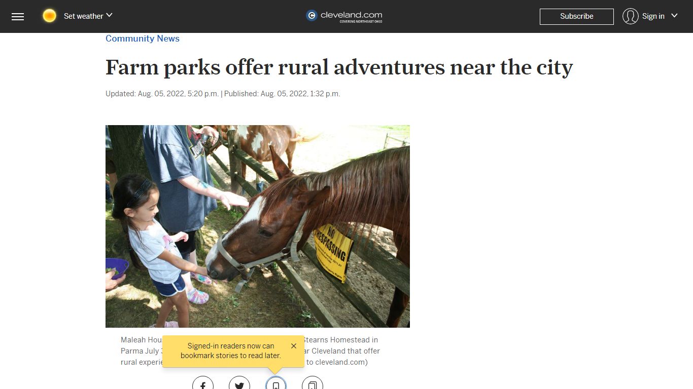 Farm parks offer rural adventures near the city - cleveland.com